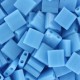 Miyuki tila 5x5mm beads - Opaque turquoise blue TL-413